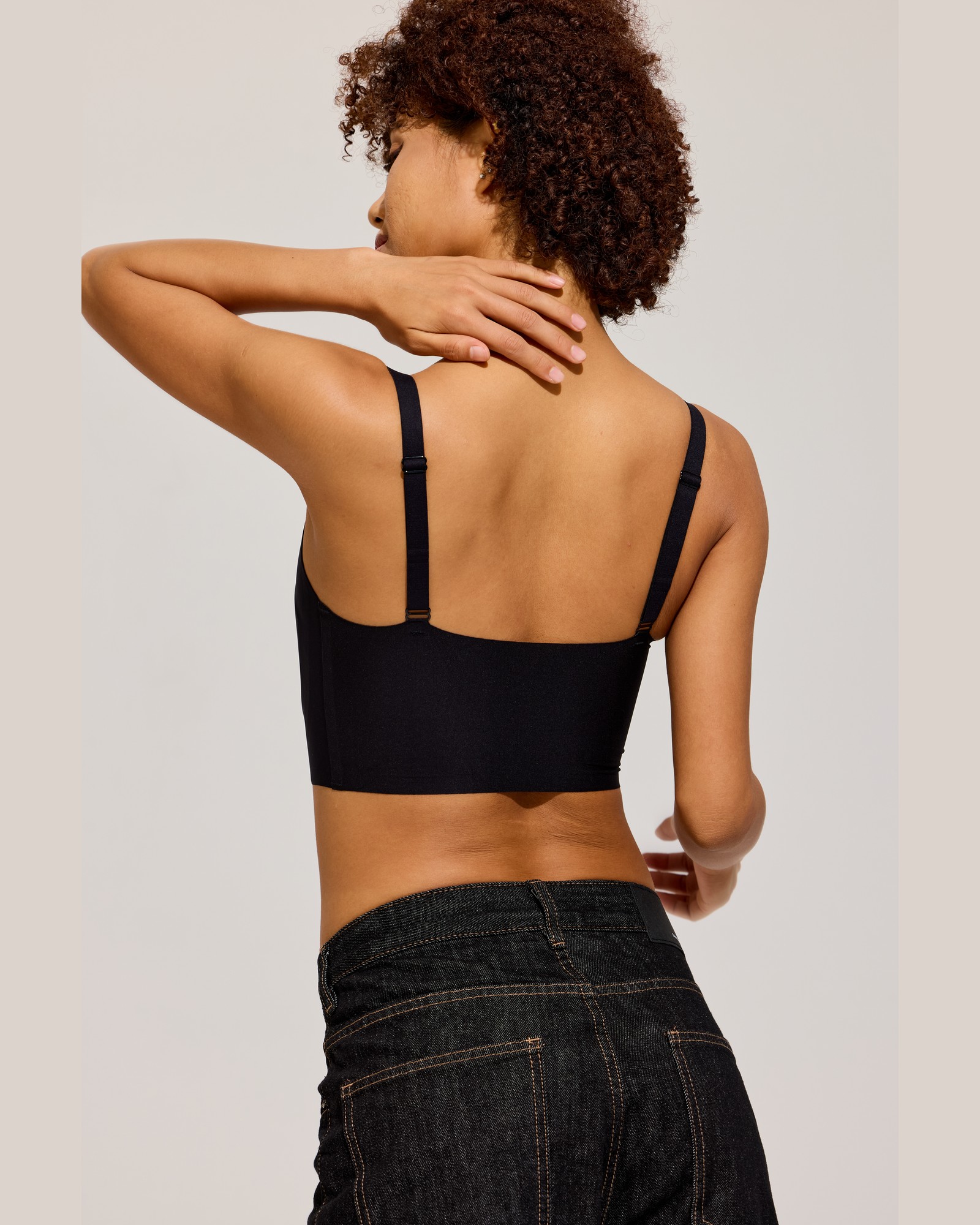 Adjustable Strap Cami Binder Back detail