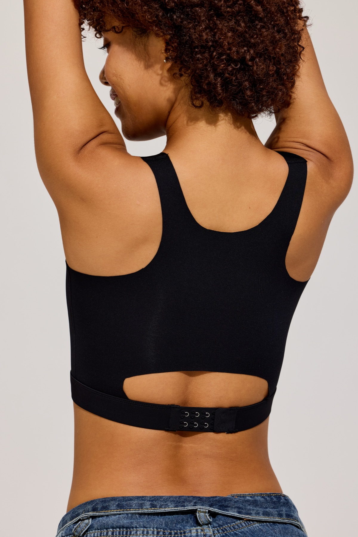 Open-Back Binder Tank Back structure