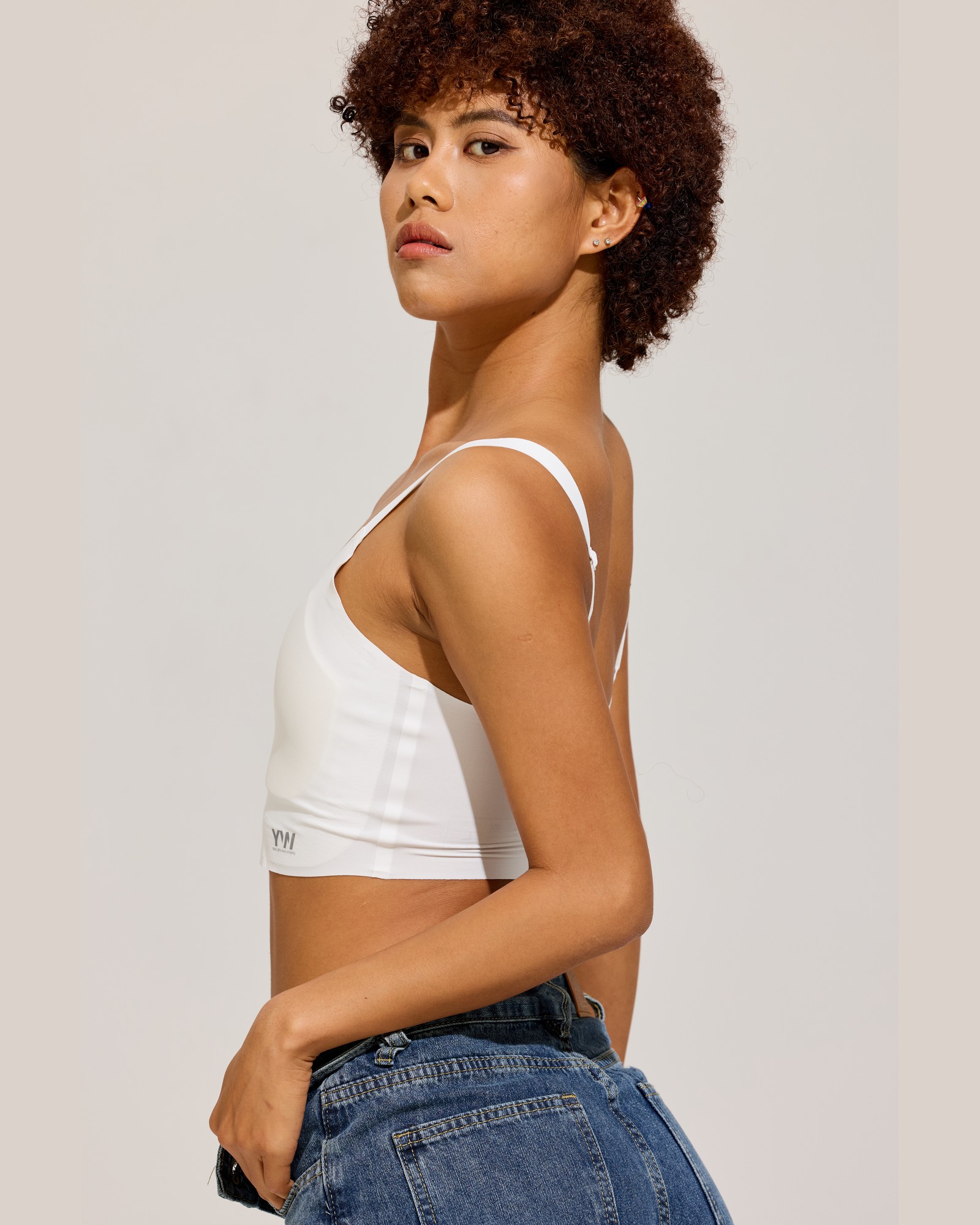 Slim Strap Cami Binder Side profile