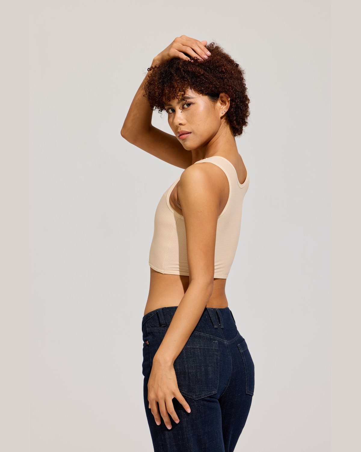 Soft Crop Binder Tank Side profile